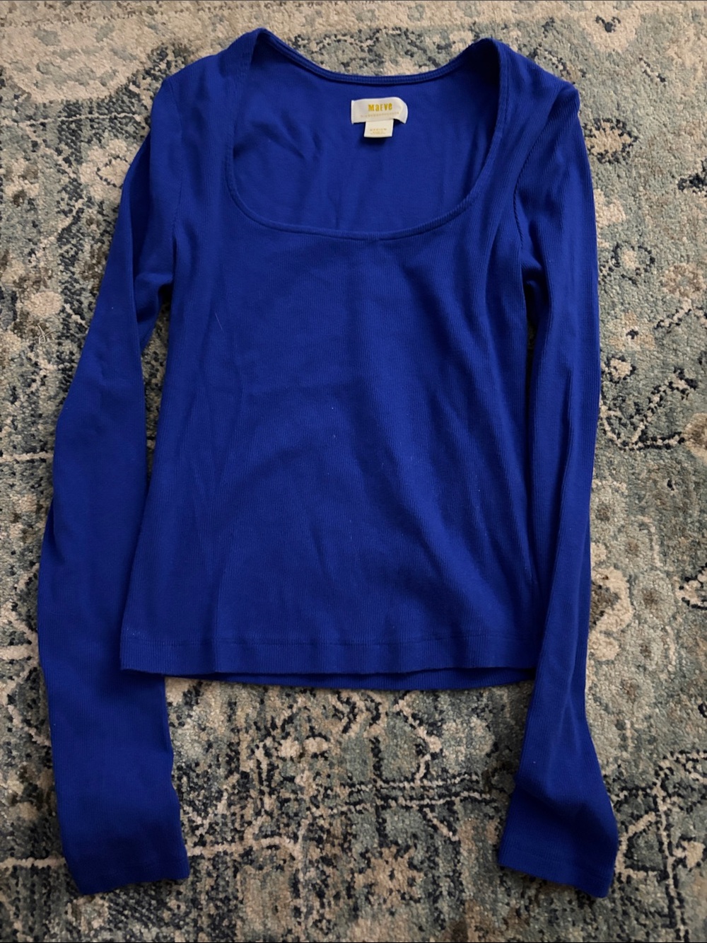Maeve by Anthropologie ribbed long sleeve
